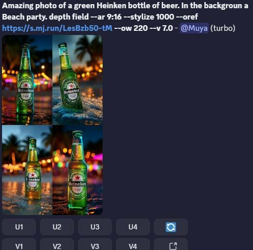 Adding an omni reference of the real bottle kept the product accurate and cut post-production.