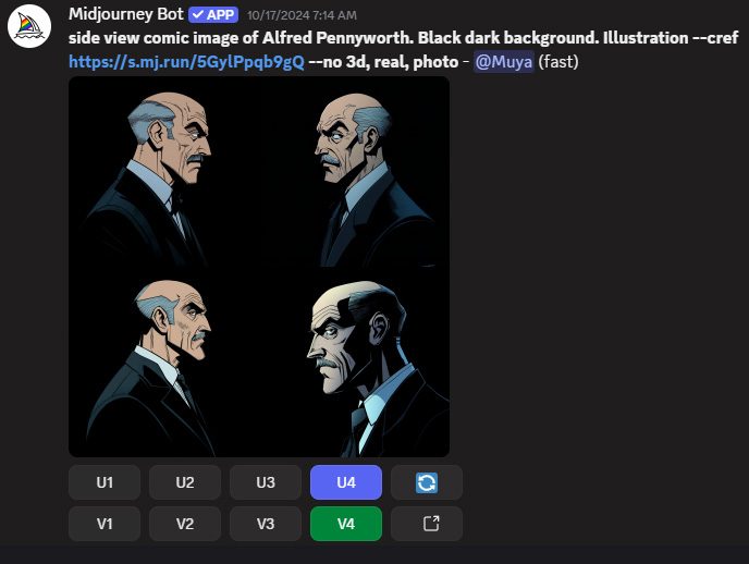 Midjourney characters